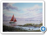 Sailing off Fowley Island - SOLD